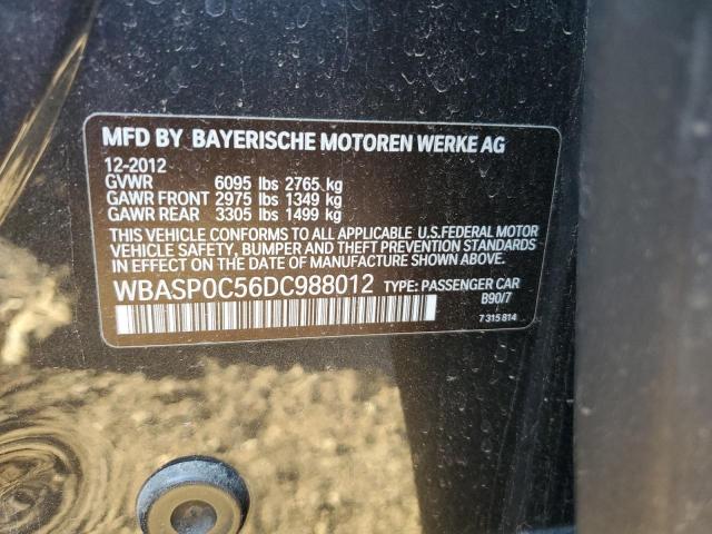 VIN WBASP0C56DC988012 2013 BMW 5 Series, 550 Xigt no.12