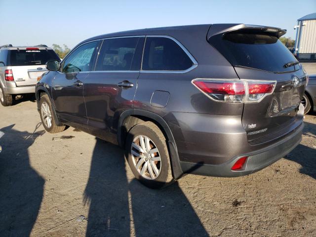 VIN 5TDBKRFHXES045729 2014 Toyota Highlander, LE no.2