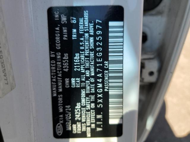 5XXGM4A71EG325977 KIA Optima Lx