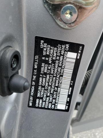 SHHFK7H98LU214223 Honda Civic Sport Touring