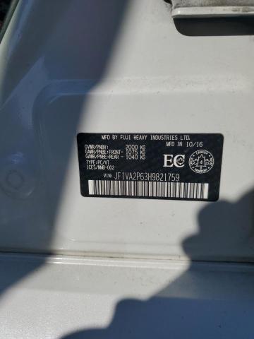2017 SUBARU WRX STI - JF1VA2P63H9821759