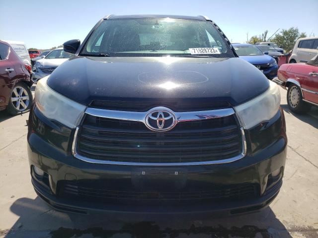 VIN 5TDJKRFH7ES034988 2014 Toyota Highlander, Xle no.5