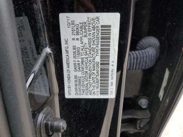 2018 ACURA TLX ADVANC 19UUB2F78JA012082