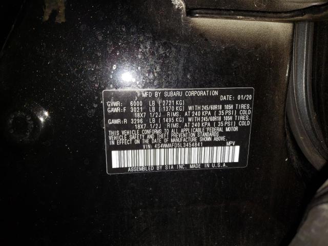 4S4WMAFD5L3454841 Subaru Ascent Premium