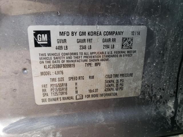 KL4CJGSB6FB099819 Buick Encore