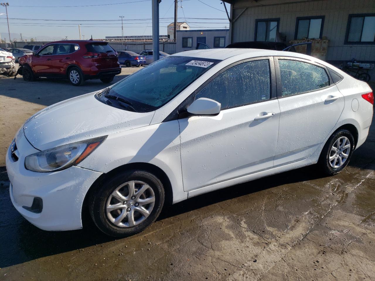 2013 Hyundai Accent Gls vin: KMHCT4AE4DU543464