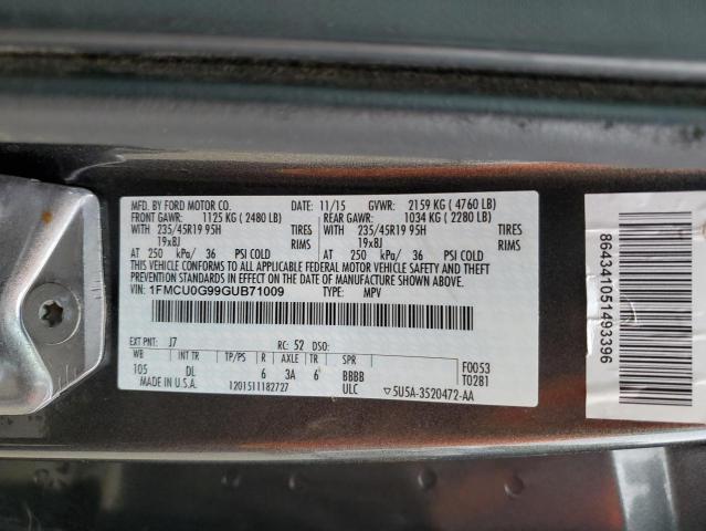 1FMCU0G99GUB71009 | 2016 Ford escape se