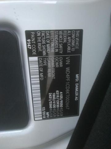 WD4PF1CD8KT002667 Mercedes-Benz Sprinter 2500/3500