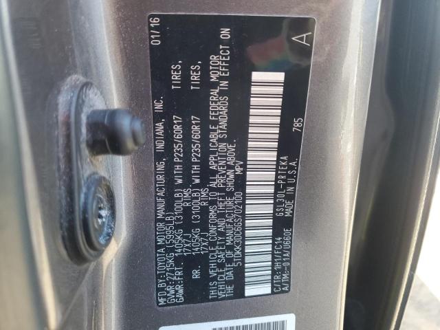 2016 TOYOTA SIENNA LE - 5TDKK3DC6GS702100