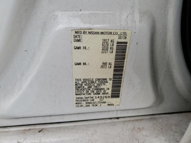 1N4AL3AP7HC149269 2017 NISSAN ALTIMA - Image 12