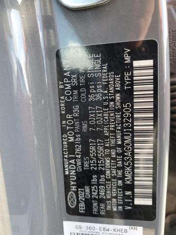 2021 HYUNDAI KONA ULTIM - KM8K53AG0MU132905