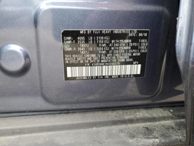 2017 SUBARU OUTBACK 2. - 4S4BSANC2H3208379