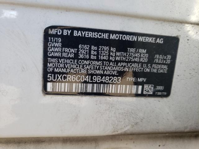 5UXCR6C04L9B48283 2020 BMW X5, photo no. 13