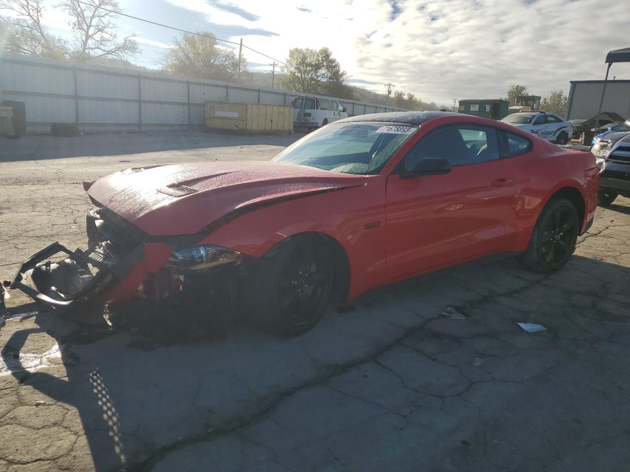VIN 1FA6P8CF7P5305468 Ford Mustang GT 2023
