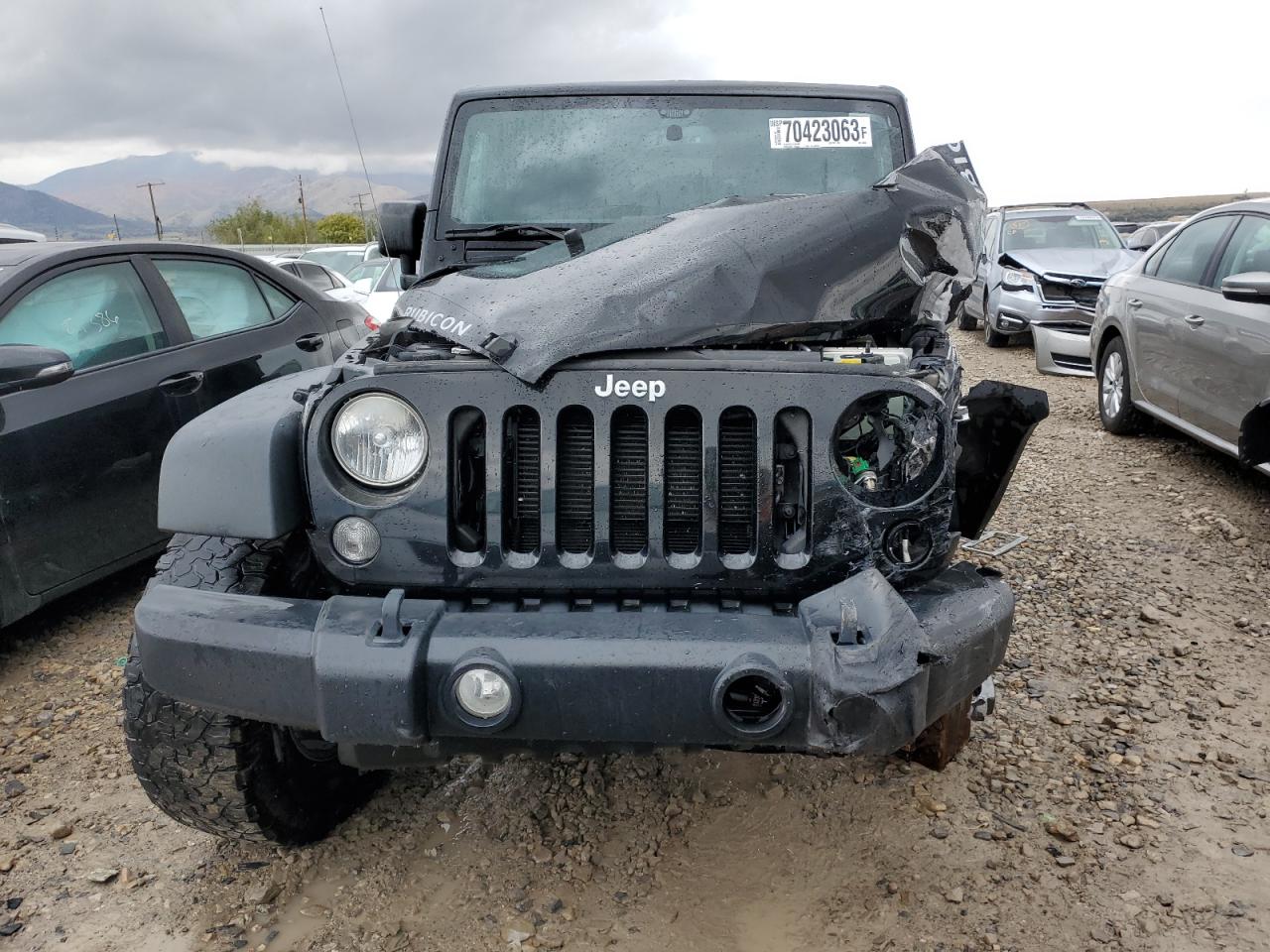 2014 Jeep Wrangler Unlimited Rubicon vin: 1C4BJWFG7EL133390