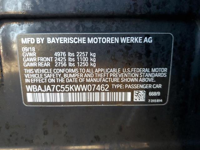 2019 BMW 530 XI - WBAJA7C55KWW07462