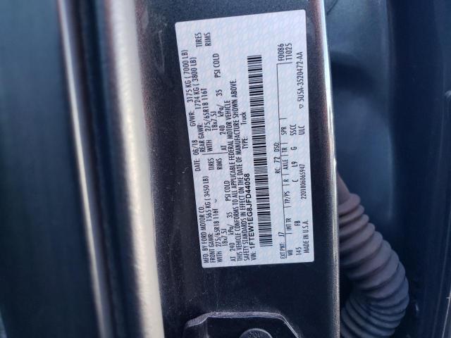 2018 FORD F150 SUPER - 1FTEW1EG8JFD44058