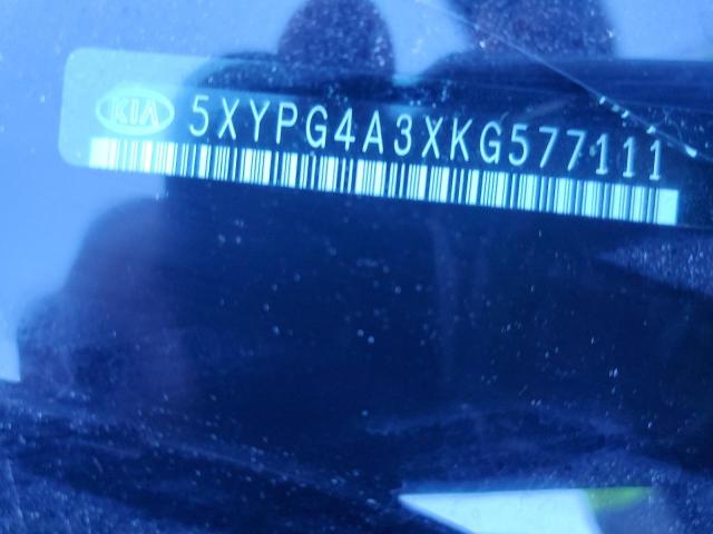 5XYPG4A3XKG577111 KIA SORENTO L
