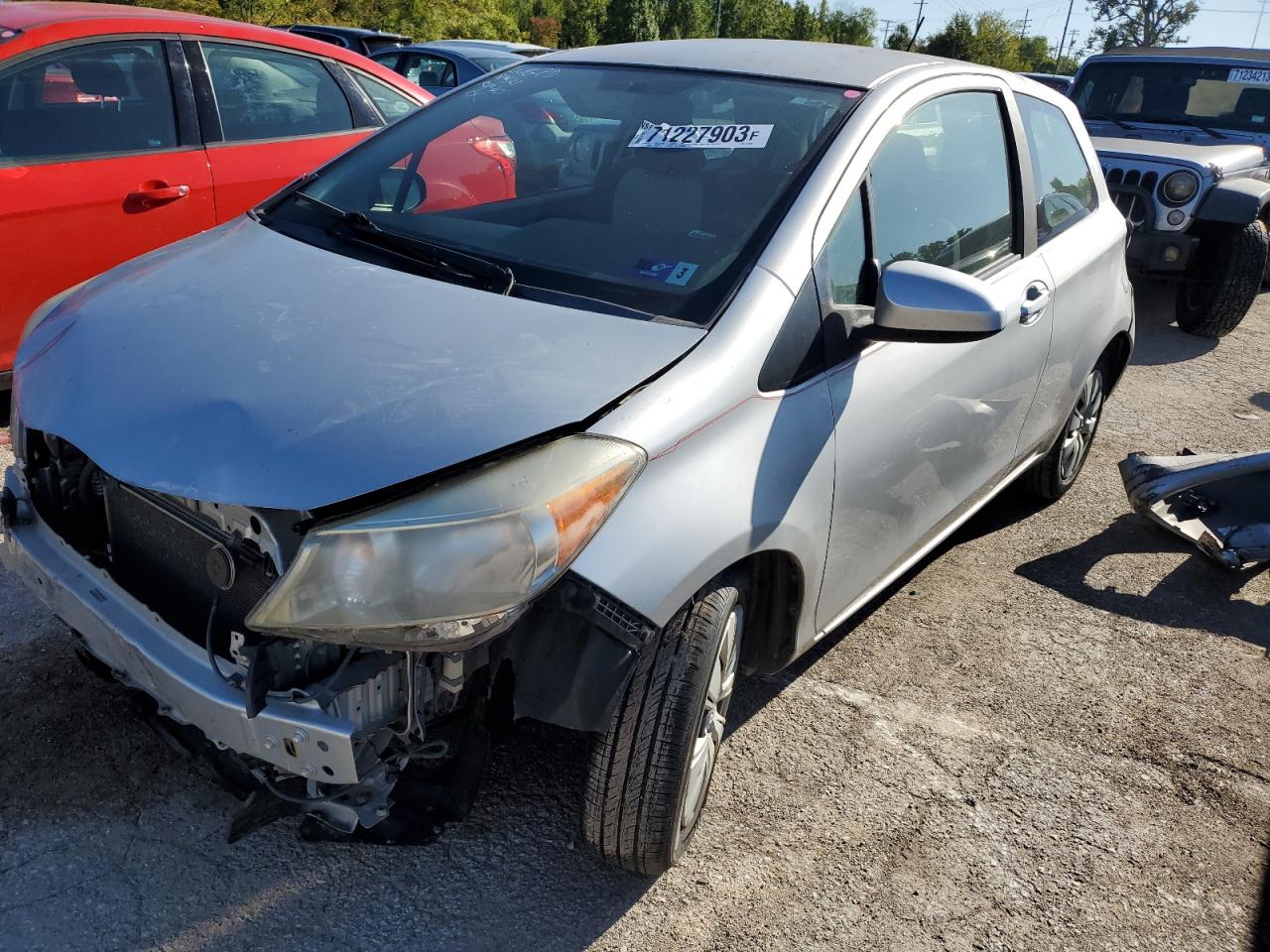 JTDJTUD30CD514709 2012 Toyota Yaris