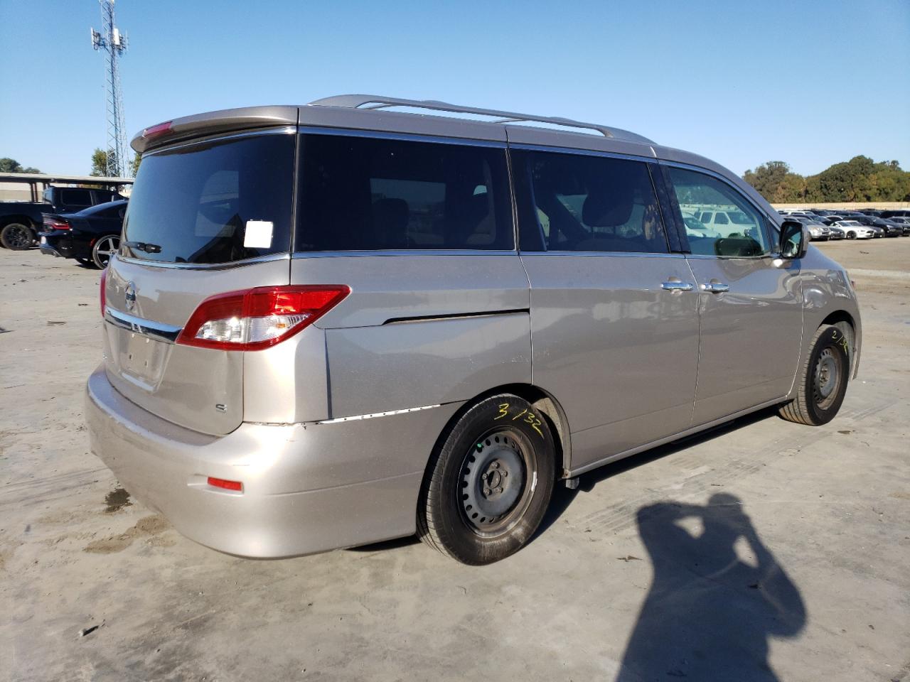 2012 Nissan Quest S vin: JN8AE2KP7C9030628