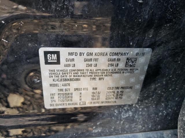KL4CJESB8KB834864 Buick Encore Preferred