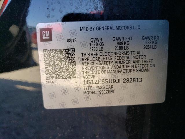 2018 CHEVROLET MALIBU HYB - 1G1ZF5SU9JF282813