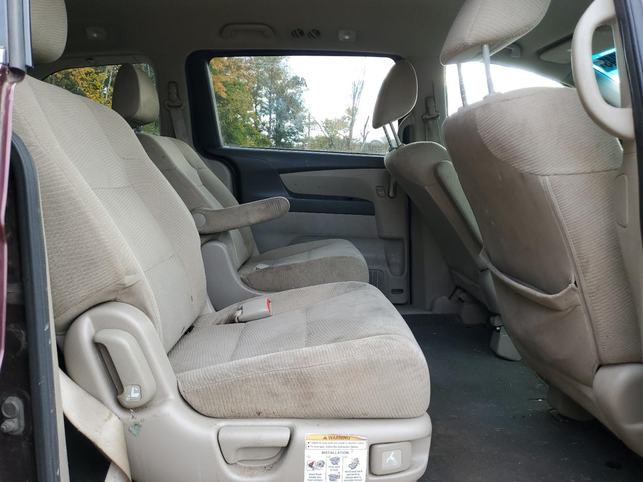 5FNRL5H2XCB094783 2012 Honda Odyssey Lx