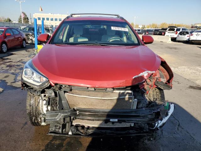  HYUNDAI SANTA FE 2017 Червоний