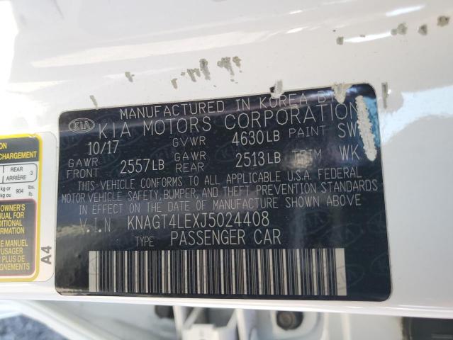 KNAGT4LEXJ5024408 KIA OPTIMA HYBRID