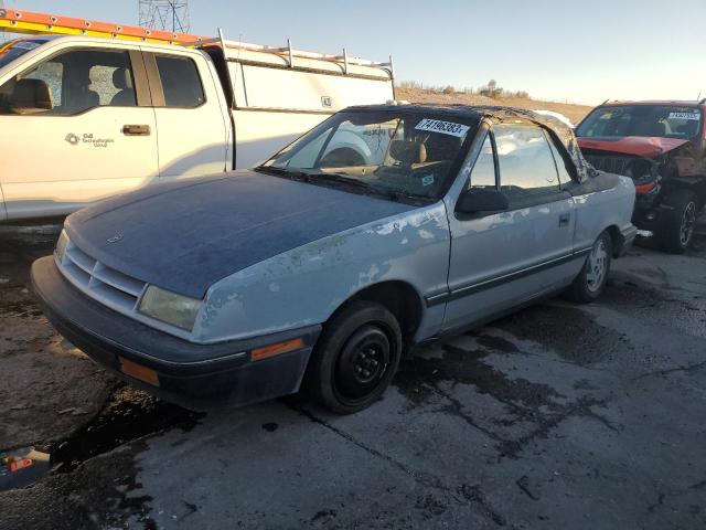 1991 Dodge Shadow VIN: 3B3XP45K6MT592090 Lot: 74196383