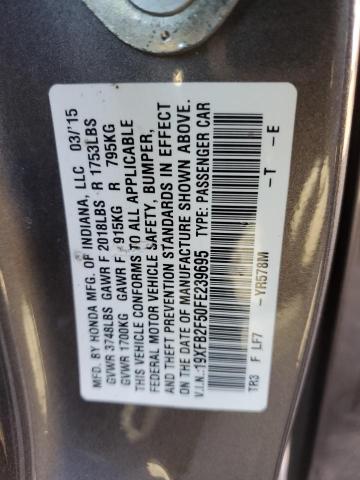 19XFB2F50FE239695 Honda Civic Lx