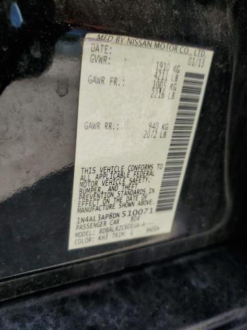 1N4AL3AP8DN510071 2013 Nissan Altima 2.5