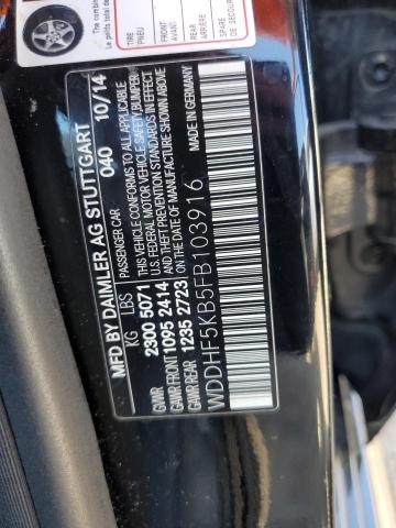WDDHF5KB5FB103916 Mercedes-Benz E 350