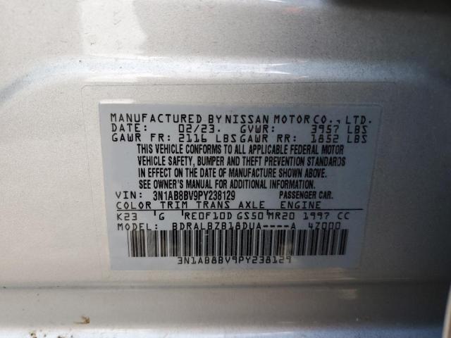 3N1AB8BV9PY238129 | 2023 NISSAN SENTRA S