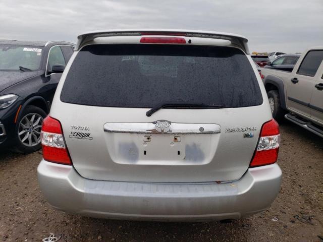 2006 Toyota Highlander Hybrid VIN: JTEDW21A560004729 Lot: 73701753