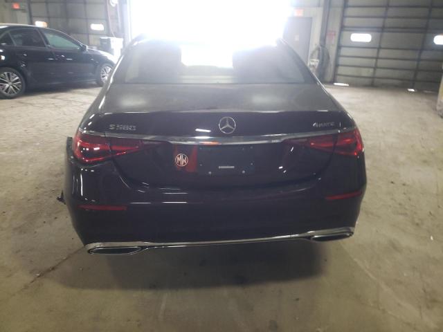 W1K6G7GB2NA118984 | 2022 MERCEDES-BENZ S 580 4MAT