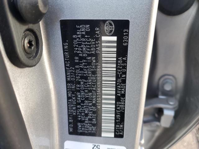 2022 TOYOTA CAMRY NIGH - 4T1S11AK4NU680847