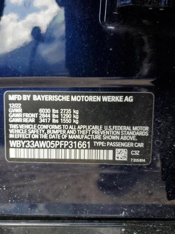 2023 BMW I4 M50 WBY33AW05PFP31661