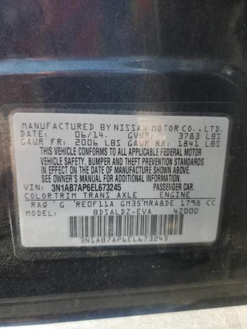 3N1AB7AP6EL673245 Nissan SENTRA S