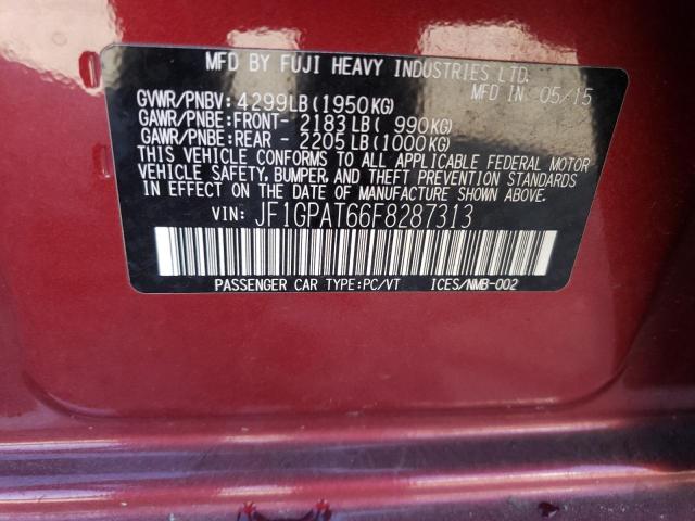 JF1GPAT66F8287313 Subaru Impreza Sport