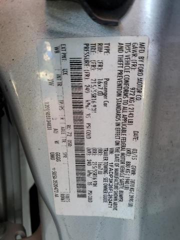 1FADP3K26FL262471 Ford FOCUS SE