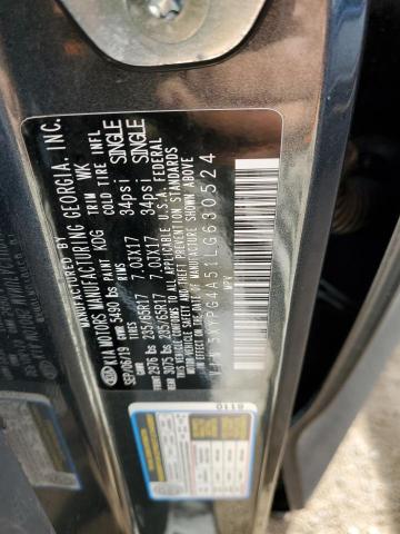 5XYPG4A51LG630524 KIA SORENTO S