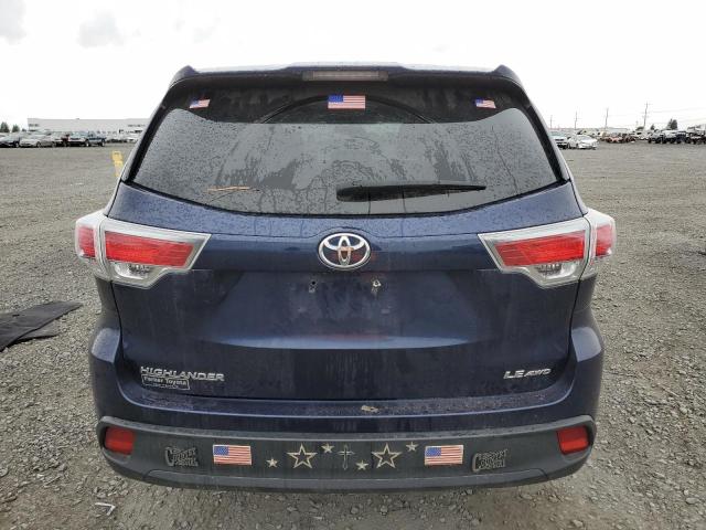 VIN 5TDBKRFH4ES005985 2014 Toyota Highlander, LE no.6