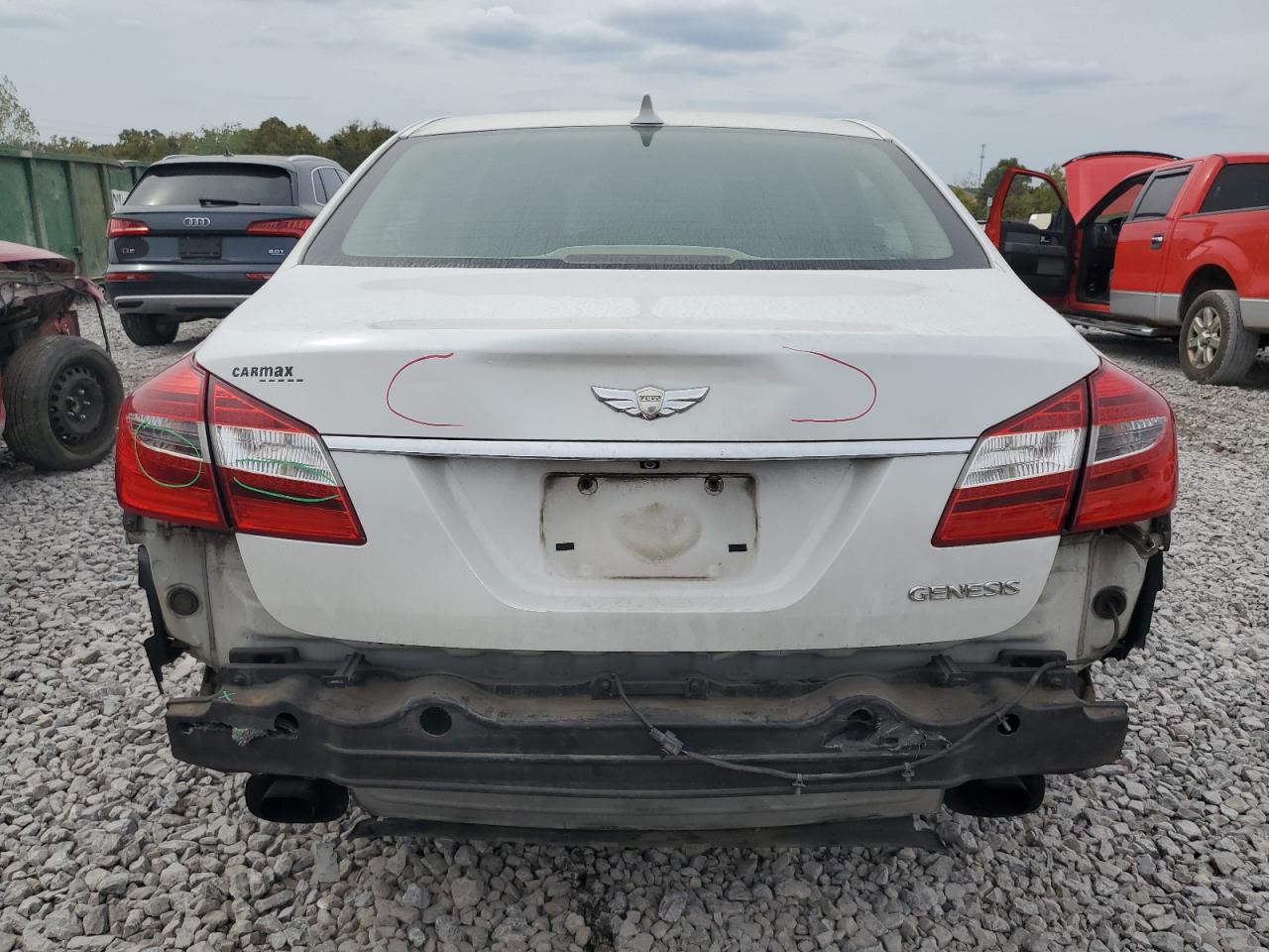 KMHGC4DD1CU201201 2012 Hyundai Genesis 3.8L