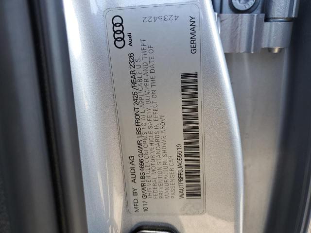 2018 AUDI A3 E-TRON - WAUTPBFF5JA055519