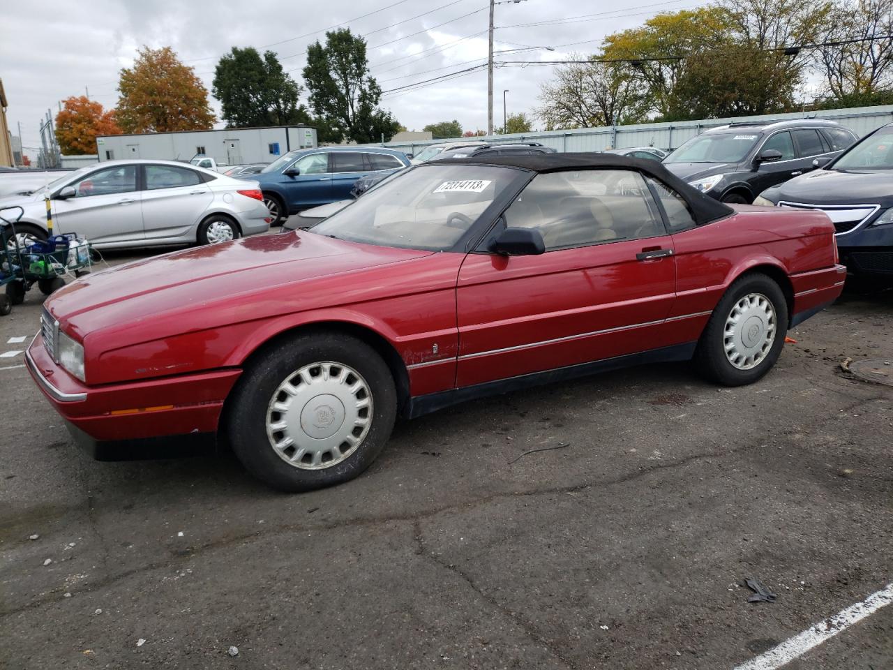 1G6VS3391PU126935 1993 Cadillac Allante