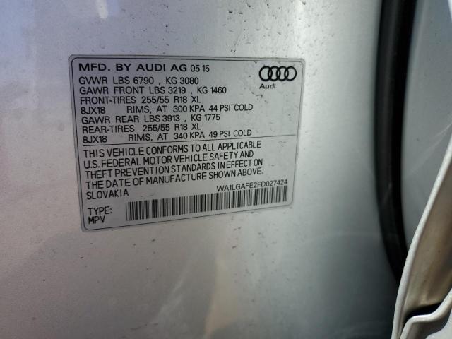 WA1LGAFE2FD027424 Audi Q7 Premium Plus