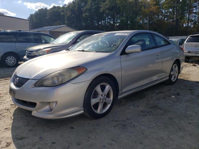 Lot #2455206429 2004 TOYOTA CAMRY SOLA salvage car