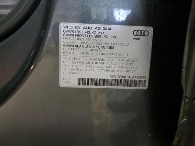 VIN WA1DMAFP4EA120833 2014 Audi Q5, Tdi Premium Plus no.13