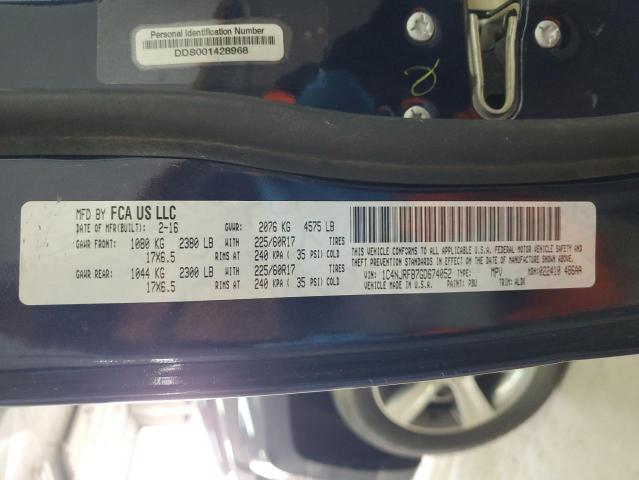 1C4NJRFB7GD674052 Jeep Patriot Latitude